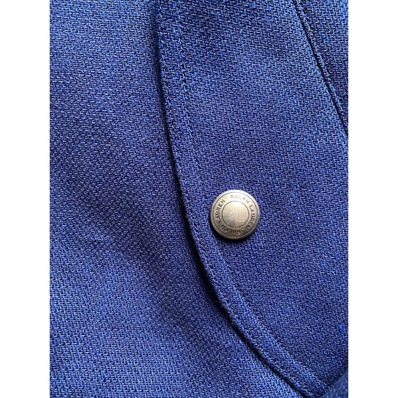 NWT $398 POLO RALPH LAUREN Men's M L Stretch Linen modern flight Bomber Jacket - Picture 10 of 12